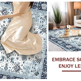 Chic Transitional Symmetrical Design(Blue)