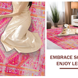 Luxurious Ethnic Textured Display(Pink)
