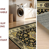 Luxurious Vintage Oriental Tapestry(Black)