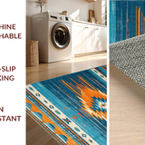 Bold Tribal Patterned Serenity(Blue)