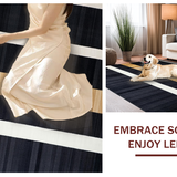 Luxurious Graphic Patterned Appeal(Black)