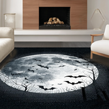 Gothic Black Abstract Motif(Black)