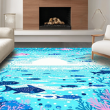 Whimsical Mermaid Inspired Design(Blue)