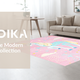 Charming Pastel Rainbow Waves(Pink)