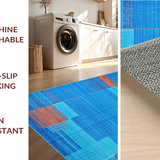 Dynamic Artistic Striped Visuals(Blue)