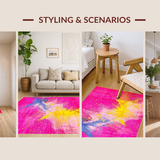 Artful Pastel Brushstroke Design(Pink)