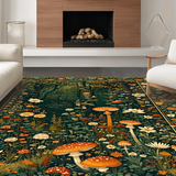 Intricate Nature Motif Runner(Green)