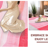 Chic Shaggy Elegance(Pink)