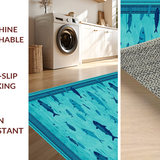 Coastal Inspired Fish Motif(Blue)