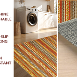 Ultra Soft Area Rug, Non Slip, Stain Resistant, Washable Area Rugs for Living Room, Bedroom, Cheerful Decorative Egg Theme(Brown)