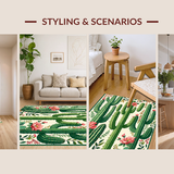 Cozy Nature Inspired Entryway Mat(Green)