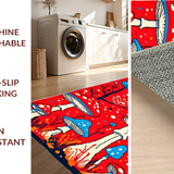 Cheerful Funky Nature Inspired(Red)