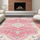 Fresh Playful Geometric Arrangement(Pink)