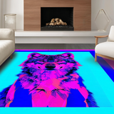 Artistic Whimsical Creature Motif(Blue)