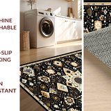 Eclectic Medallion Patterned Aesthetic(Black)