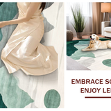 Artistic Abstract Mountain Silhouette(Green)