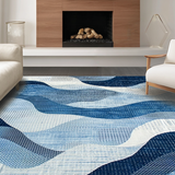 Chic Wave Texture Aesthetic(Blue)