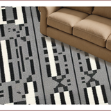 Stylish Textured Striped Design(Black)