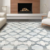 Cozy Trellis in Monochrome(Gray)