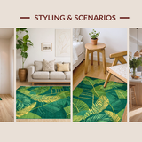 Bold Green Geometric Creation(Green)