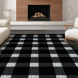 Cozy Vintage Checkered Aesthetic(Black)