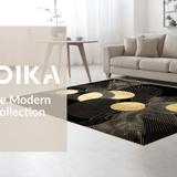 Artistic Bold Geometric Motif(Black)