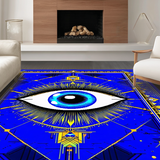 Bold Graphic Welcome Floor(Blue)