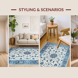 Sophisticated Vintage Botanical Design(White)
