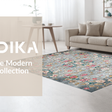 Contemporary Neutral Trellis Style(Gray)