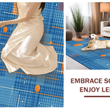 Contemporary Tiled Aesthetic(Blue)