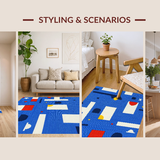 Energetic Modern Graphic Design(Blue)