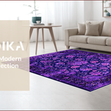 Vibrant Vintage Paisley Aesthetic(Purple)