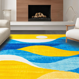 Contemporary Bold Streaked Aesthetic(Blue)