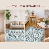 Stylish Abstract Floral Fusion(Ivory)