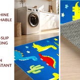 Delightful T Rex Illustrations(Blue)