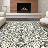 Geometric Cream and Black Harmony(Gray)