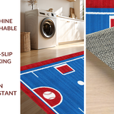 Charming Youthful Sports Iconography(Red)