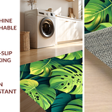Tropical Modern Leaf Motif(Green)