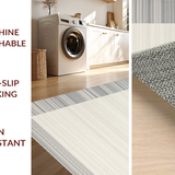Chic Striped Border Arrangement(Beige)