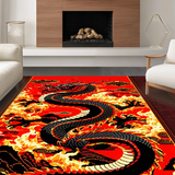 Bold Mythological Art Composition(Red)