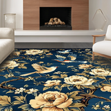 Charming Earthy Floral Delight(Blue)