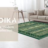 Artistic Geometric Green Palette(Green)