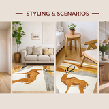 Cozy Camel Patterned Statement(Beige)