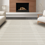 Cozy Vintage Lattice Arrangement(Beige)