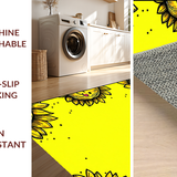 Charming Yellow Sun Motif(Yellow)