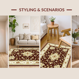 Sophisticated Timeless Botanical Design(Red)