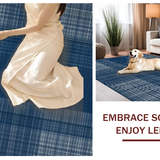 Elegant Navy Tiled Aesthetic(Blue)