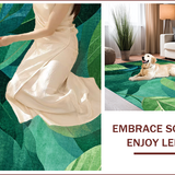 Modern Plush Nature Inspired Design(Green)