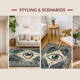 Artful Vintage Medallion Visual Appeal(Gray)