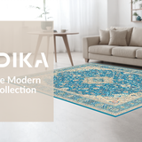 Refined Coastal Inspired Motif(Blue)